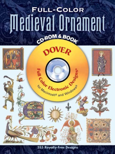 Dover Publications - Full-color medieval ornament (CD-Rom and book)