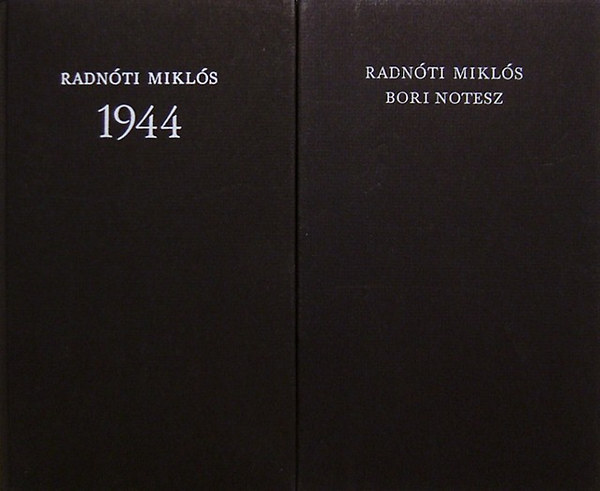 Radnóti Miklós - Bori notesz - 1944 I-II. (hasonmás kiadás)