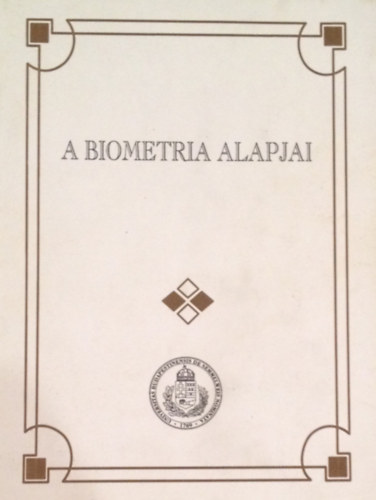 Dr. Hajtman Bla - A biometria alapjai
