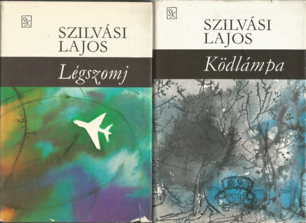 Szilvási Lajos - 2 db Szilvási könyv,.Légszomj, Ködlámpa