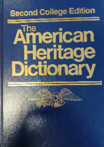 Second College Edition - The American Heritage Dikctionary