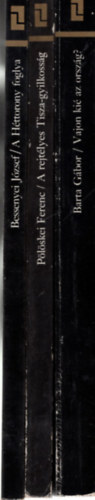 P�l�skei Ferenc, Barta G�bor Bessenyei J�zsef - Labirintus k�nyvek ( 3 db egy�tt ) 1. Vajon ki� az orsz�g? 2. A rejt�lyes Tisza-gyilkoss�g, 3. A H�ttorony foglya