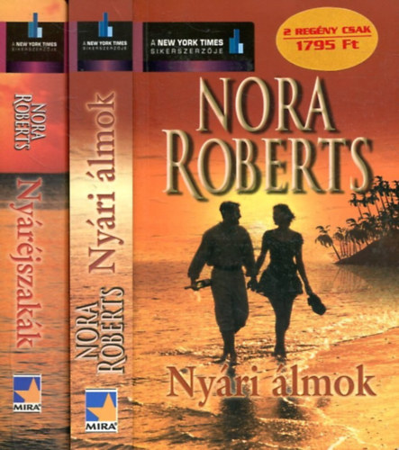 Nora Roberts - 2 db Nora Roberts könyv: Nyáréjszakák + Nyári szerelmek