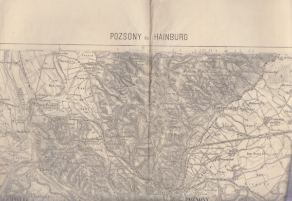 Pozsony s Hainburg trkpe (4758) (59x47 cm)