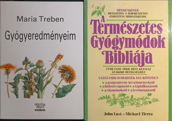 John Lust Maria Treben - Termszetgygyszati knyvcsomag