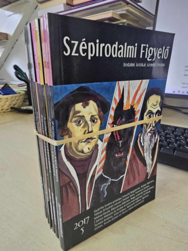 7db Szépirodalmi figyelő: 2012/2, 3, 5, 6 + 2017/1, 3, 5