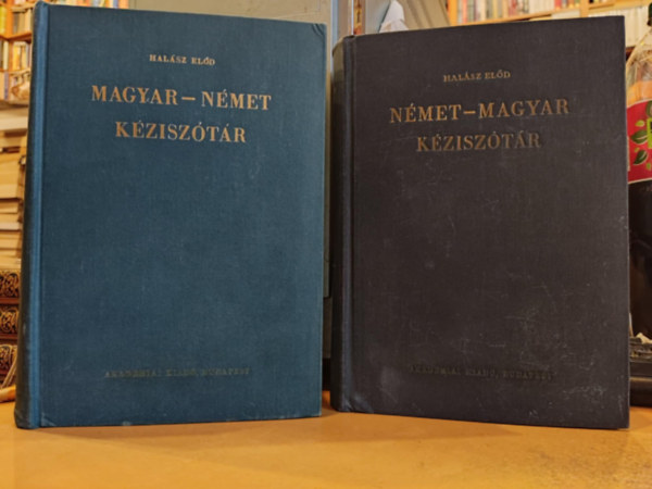 Hal�sz El�d - N�met-Magyar,Magyar-N�met k�zisz�t�r