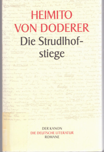 Heimito von Doderer - Die Strudlhofstiege