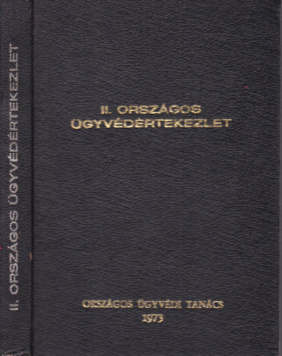 II. Orszgos gyvdrtekezlet