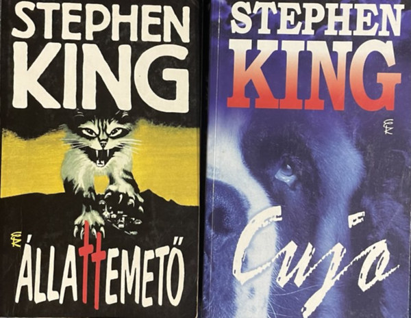 Stephen King - llattemet + Cujo (2 m)