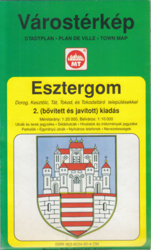 Esztergom- várostérkép (2., bővített és javított kiadás)