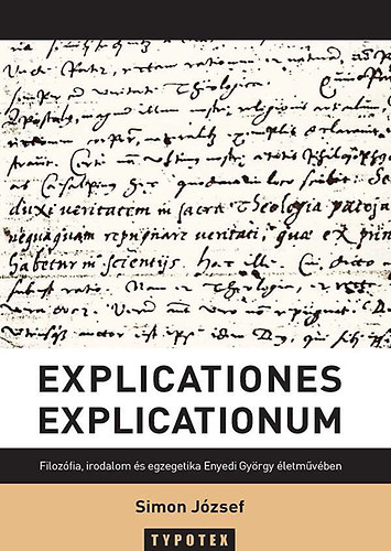 Simon Jzsef - Explicationes explicationum