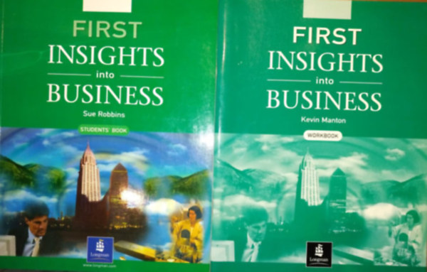 Kevin Manton Sue Robbins - First Insights into Business SB + WB (2 kötet)