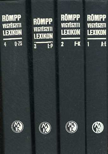 Otto-Albrecht, dr. Neum�ller - R�mpp vegy�szeti lexikon I-IV.