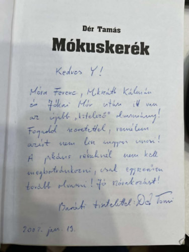 Dér Tamás - Mókuskerék /Egy magyar hajós kalandjai a Föld körül/