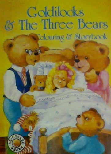 goldilocks & the three bears (colouring & storybook)