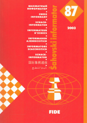 Tbb szerkeszt - Sahovski informator 87 (II - V 2003)