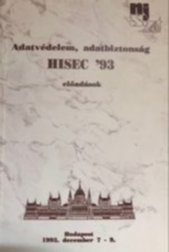 Adatvdelem, adatbiztonsg HISEC '93 eladsok