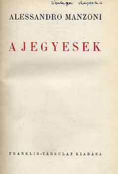 Alessandro Manzoni - A jegyesek