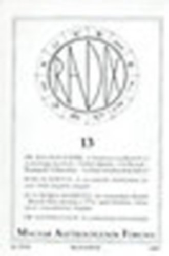 Magyar Asztrol�gusok F�ruma 2. �vf.