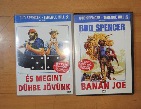 Terence Hill Bud Spencer - 2 klasszikus Bud Spencer-film DVD-n: És megint dühbe jövünk, Banán Joe
