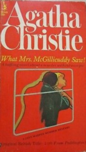 Agatha Christie - What Mrs. McGillicuddy saw