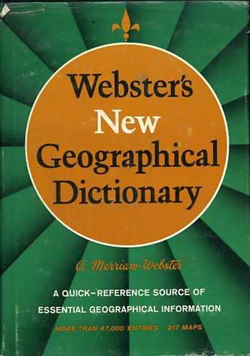 Webster's New Geographical Dictionary