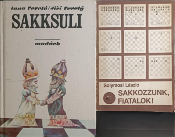 Veselá, Inna-Vesely, Jiri Solymosi László - Sakk oktató könyvcsomag