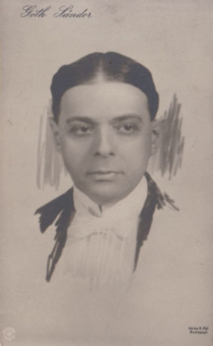 Góth Sándor színész (1869-1946) képeslap