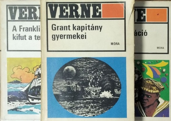 Jules Verne - Verne knyvcsomag (3 ktet)