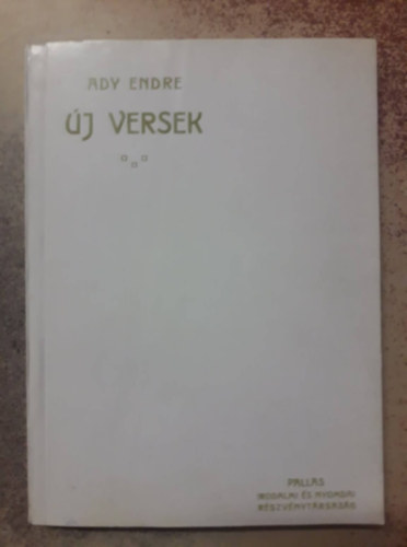 Ady - Uj versek