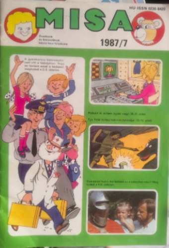 Ny. Gribacsov - Misa 1987/7 -vodsok s kisiskolsok kpes havi folyirata