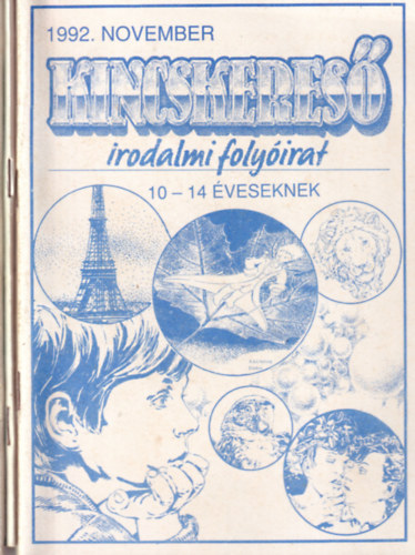 3 db Kincskereső (1992. december, 1992. november, 1992. október)