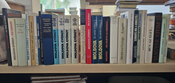 Moldova György - 28db Moldova György kötet, KÖNYYMENTŐ AJÁNLAT: Lopni tudni kell+ Árnyék az égen+ Magyar atom+ Bűn az élet+ Magyarország szennybemenetele+ A jog zsoldosai+ Szabadíts meg a gonosztól+ A Balaton elrablása+ A napló+ Malom a pokolban- A vá