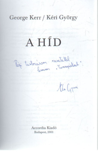 K�ri Gy�rgy - A h�d