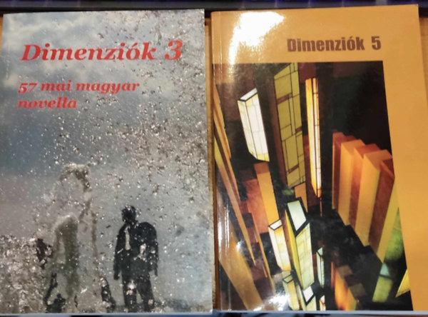 Hetyei Lszl Nagy Milada - 2 db Dimenzik 3 (57 mai magyar novella) + Dimenzik 5 (54 mai magyar novella)