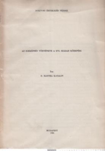 Az igek�pz�s t�rt�nete a XVI. sz�zad k�zep�ig