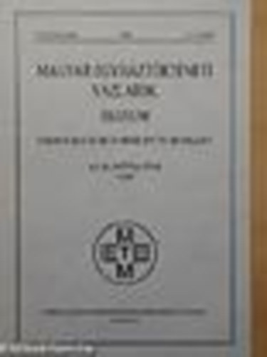 Sznt Konrd - Magyar egyhztrtneti vzlatok 8.vf. (1996) 1-2. szm