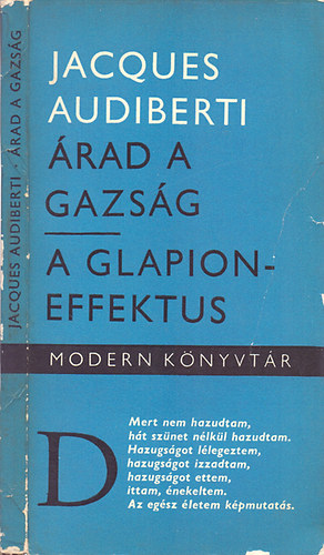 Jacques Audiberti - rad a gazsg, A Glapion-effektus