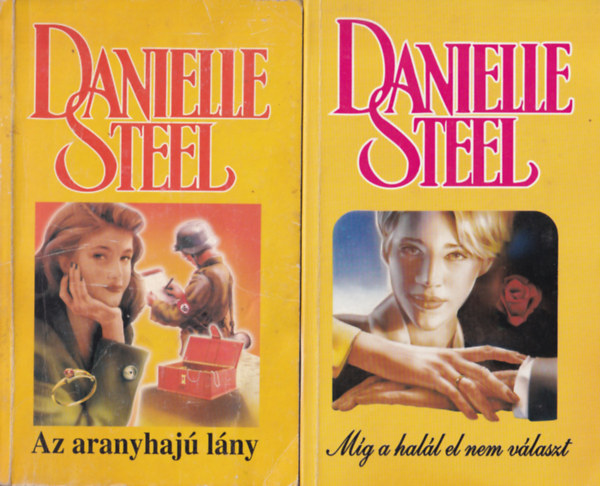 Danielle Steel - 6 db Danielle Steel reg�ny ( egy�tt ) 1. M�g a hal�l el nem v�laszt, 2. Az aranyhaj� l�ny, 3.Baleset, 4. Titkok, 5. Sz�rnyak, 6. �jra j�n a szerelem