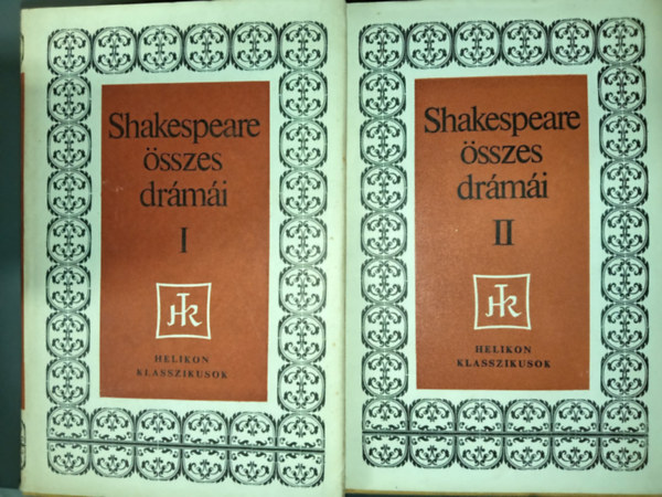 Wiiliam Shakespeare - Shakespeare összes drámái 1-2. - Királydrámák / Vígjátékok