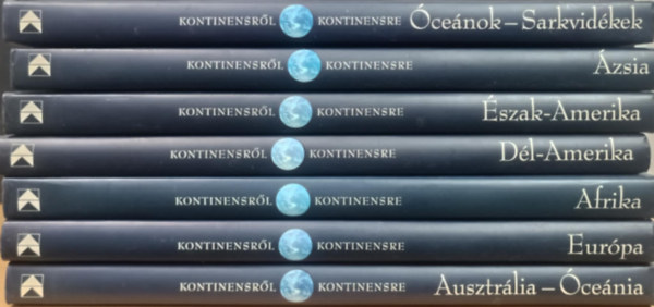 Nemerkényi Antal (szerk.) - Kontinensről kontinensre 1-7. - CD Melléklettel ( 7 kötet )