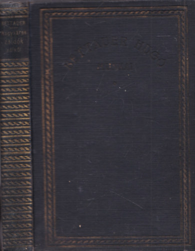 Bettauer Hug� - Nagyv�ros zsid�k n�lk�l (sz�mozott; az �r� arck�p�vel)