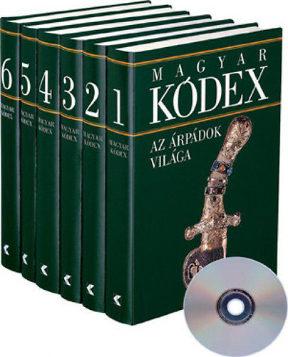 Szentpteri Jzsef  (fszerk.) - Magyar Kdex 1-6. (I-VI.)- CD mellklettel