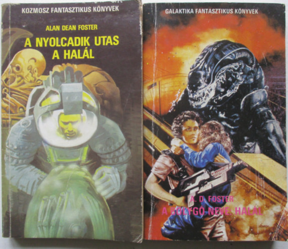 Alan Dean Foster - A nyolcadik utas a hall + A bolyg neve: hall  (2 m)