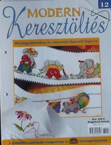 Modern Keresztöltés 12. - Mintagyűjtemény és útmutató lépésről lépésre