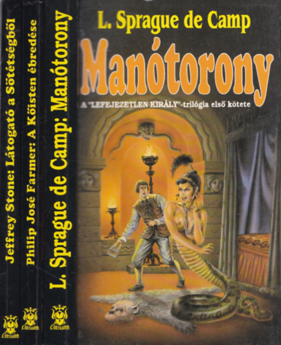 3 db fantasy regny: Mantorony + A kisten bredse + Ltogat a sttsgben