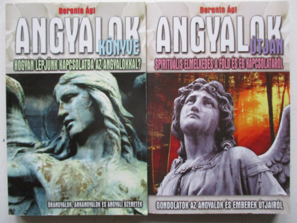 Berente gi - 2 db ezoterikus ktet (Angyalok knyve + Angyalok tjn)