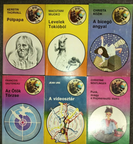 Jean Ure, Christine N�stlinger, Kerstin Thorvall, Macutani Mijoko, Christa Kozik Francois Sautereau - (6db) Piknik k�nyv ifj�s�gi k�nyvcsomag: Az �t�k t�rzse / A videoszt�r / Punk, avagy a Hajmereszt� H�tf� / P�tpapa / Levelek Toki�b�l / A biceg� angyal