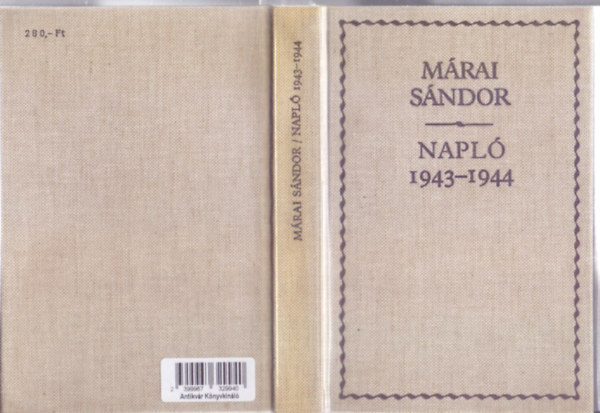 M�rai S�ndor - NAPL� - 1943-1944 (M�rai S�ndor M�vei)